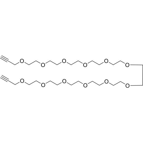 Bis-propargyl-PEG11 1351373-49-3